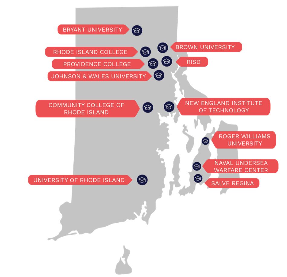 Access to Talent - Map of RI